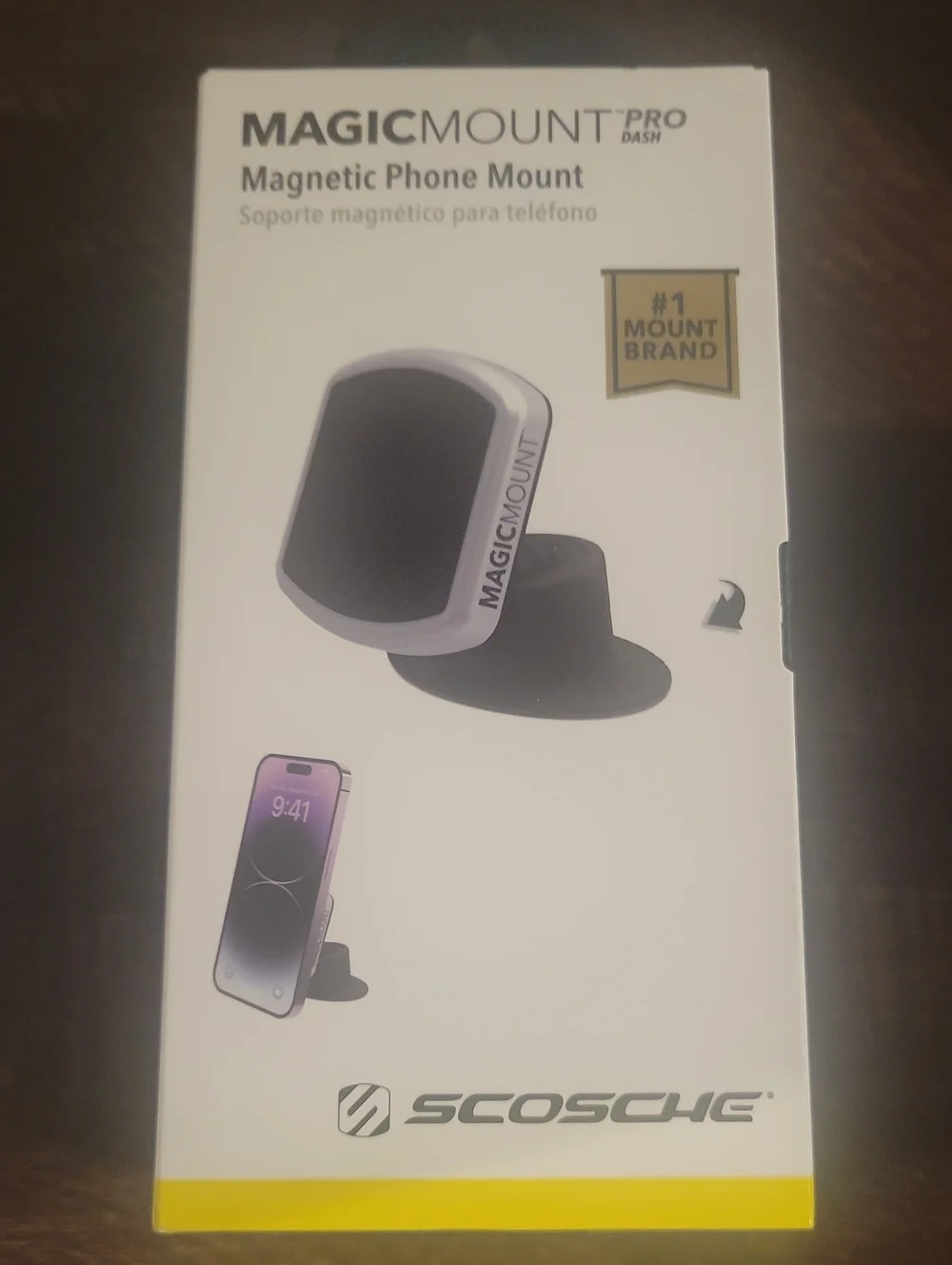 Scosche MagicMount Pro Dash Magnetic Phone Mount - Black